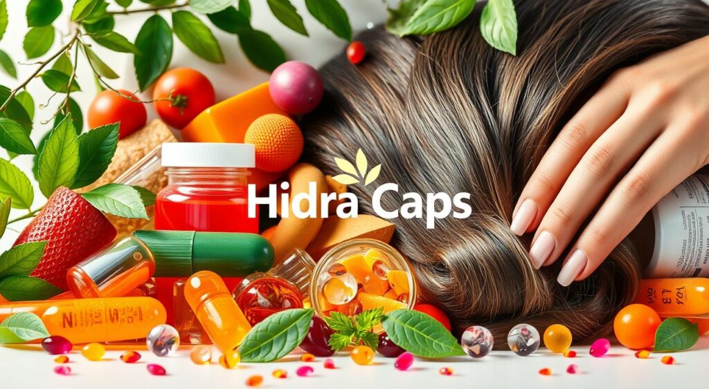 benefícios das vitaminas para unhas e cabelos